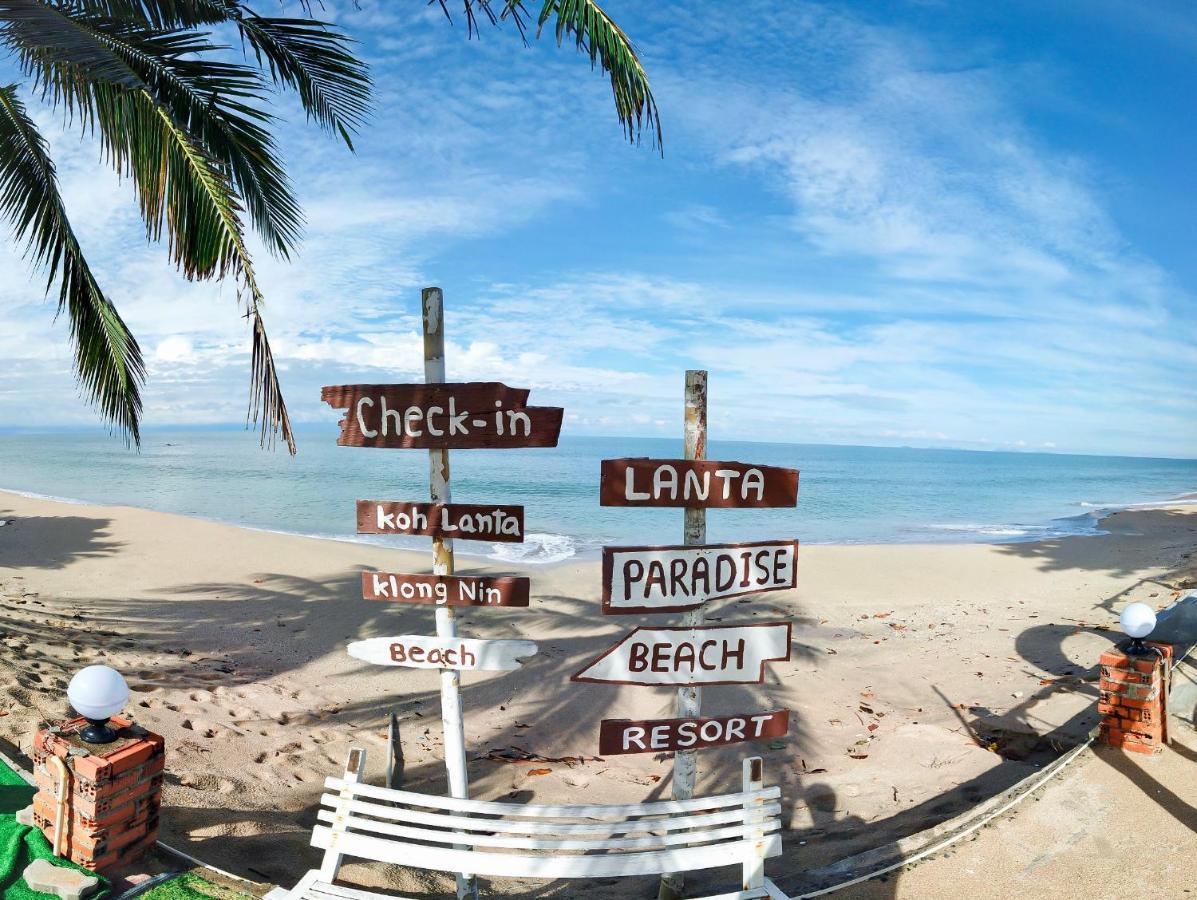 Lanta Paradise Beach Resort Ko Lanta Dış mekan fotoğraf